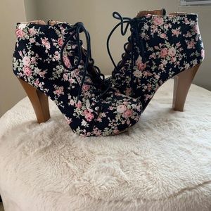 Floral Booties